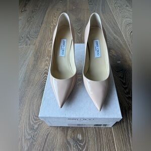 JIMMY CHOO Romy 100 Ballet Pink Pump